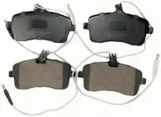 Тормозные колодки дисковые передняя ось DENCKERMANN B110922