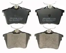 Тормозные колодки дисковые задняя ось DENCKERMANN B110923