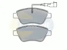 Тормозные колодки дисковые COMLINE CBP11702