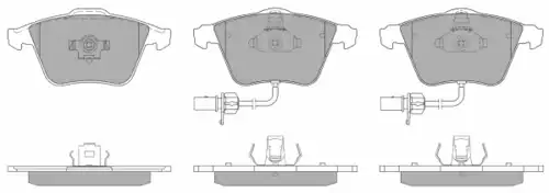 Тормозные колодки дисковые FREMAX FBP-1302-01