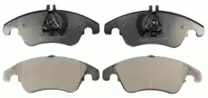 Тормозные колодки дисковые передняя ось DENCKERMANN B110943