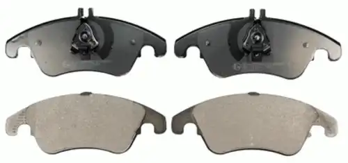 Тормозные колодки дисковые передняя ось DENCKERMANN B110943