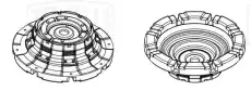 Опоры передних стоек SA 1857 TRIALLI