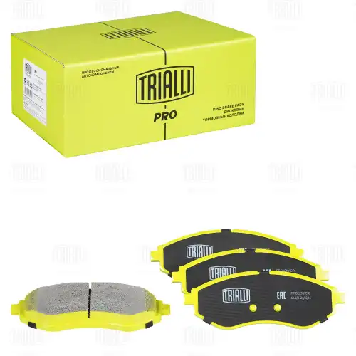 Тормозные колодки дисковые TRIALLI PF 062101CR