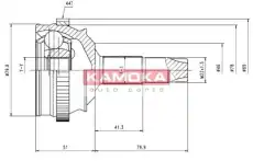 Шрус KAMOKA 6336