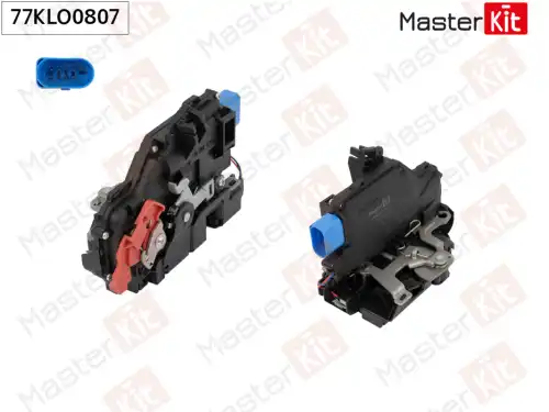 Замок двери VAG OCTAVIA перед. лев. 77KLO0807 MASTERKIT