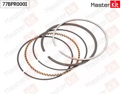 Кольца поршневые MASTERKIT 77BPR0001