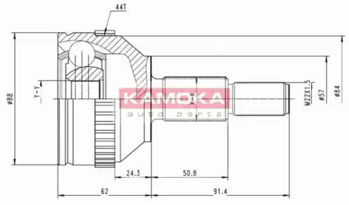 ШРУС 6712 KAMOKA