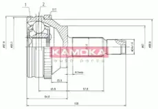 ШРУС наружный KAMOKA 7088
