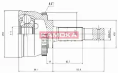 Шрус KAMOKA 6539