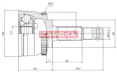 Шрус KAMOKA 6539