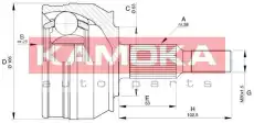 Шрус 6079 KAMOKA