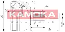 Шрус 6079 KAMOKA