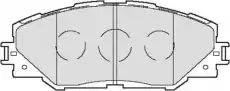 Тормозные колодки дисковые COMLINE CBP01625