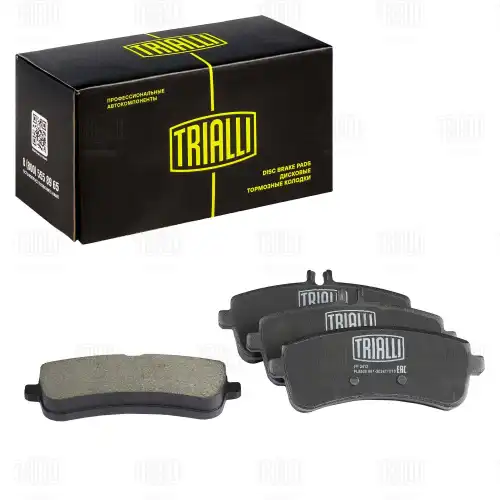 Тормозные колодки дисковые TRIALLI PF2413