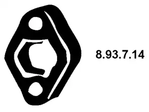 крепление глушителя Citr 8.93.7.14 EBERSPAECHER
