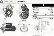 Стартер EDR 913115