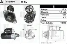 Стартер EDR 916860