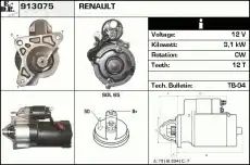 Стартер EDR 913075