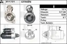 Стартер EDR 911731
