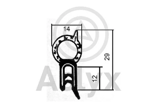 Уплотнение двери \ AS-200244 ASLYX