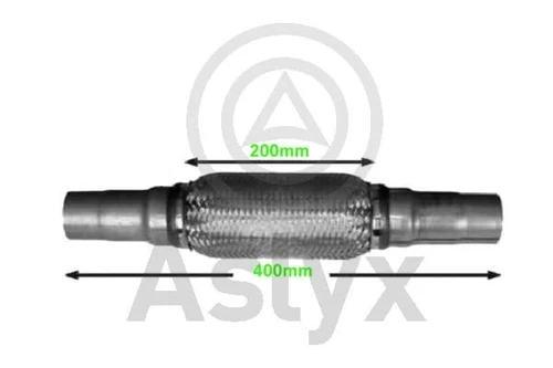 гофра глушителя \ AS-200657 ASLYX