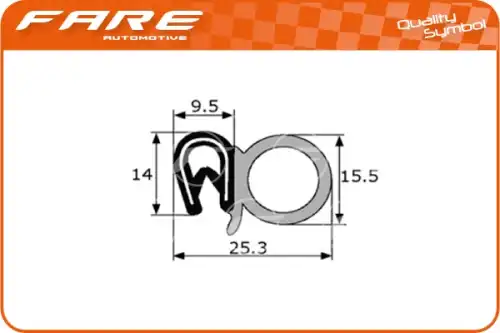 Уплотнение двери ! \ PF007 FARE