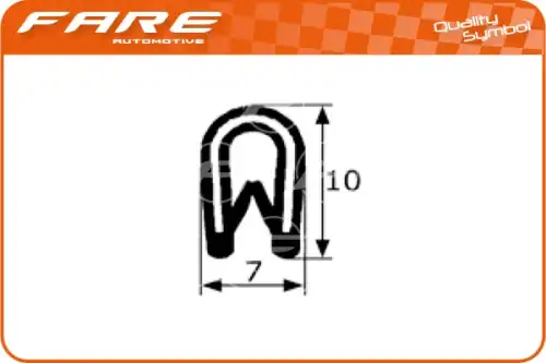 Уплотнение двери ! \ PF002 FARE