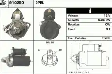 Стартер EDR 910250