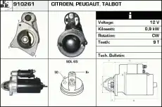 Стартер EDR 910261