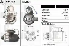Стартер EDR 911721