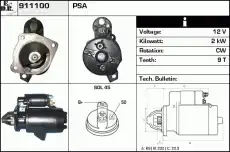 Стартер EDR 911100