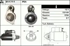 Стартер EDR 911711