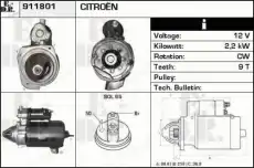 Стартер EDR 911801