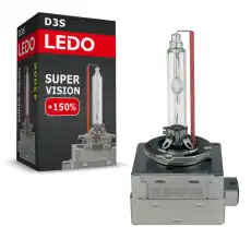 Лампа D3S 4300К LEDO Super Vision +150% 42302LSV