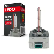 Лампа D3S 4300К LEDO Super Vision +150% 42302LSV