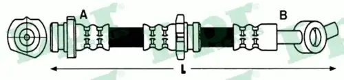 ШЛАНГ ТОРМОЗНОЙ 6T47927 LPR