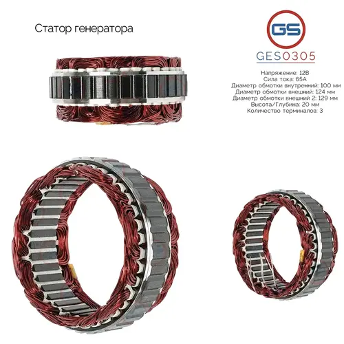 GES0305 Статор генератора GS
