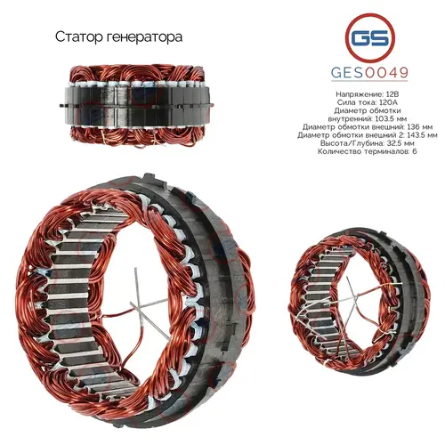 GES0049 Статор генератора GS
