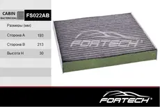 Салонный фильтр FORTECH FS022AB