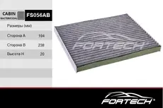 Салонный фильтр FORTECH FS056AB