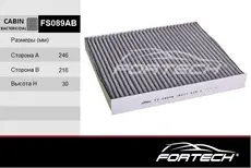 Салонный фильтр FORTECH FS089AB