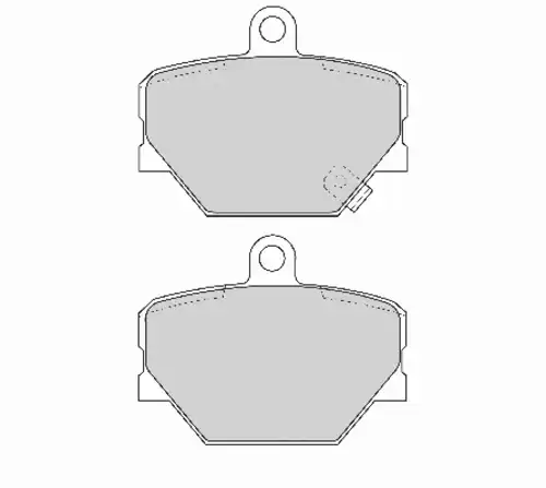 колодки дисковые торм. перед. Smar FD6774N NECTO