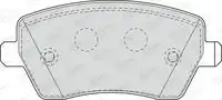 колодки дисковые торм. перед. Suz DBP351617 DURON