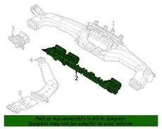 DUCT ASSY-CTR AIR VENT,LH 97410T61004X KIA