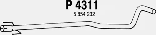 Прокладка ГБЦ FENNO P4311