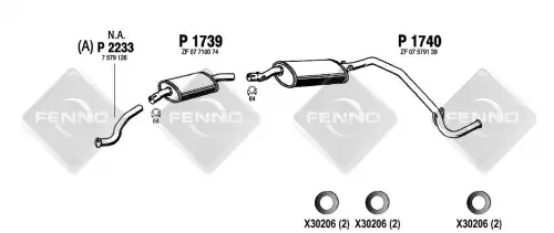 Рулевой наконечник FENNO 7794