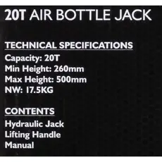 Домкрат JCB 59869