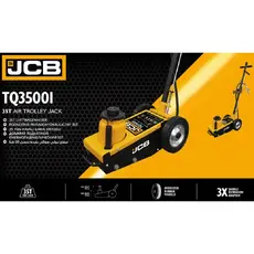 Домкрат пневмогидравлический JCB 59874 35 т, 490 мм, 245 мм