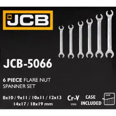 Набор ключей разрезных 6пр. 61296 JCB
